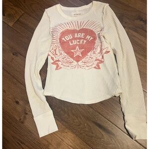 We the Free Thermal “You Are My Lucky Star” Size M